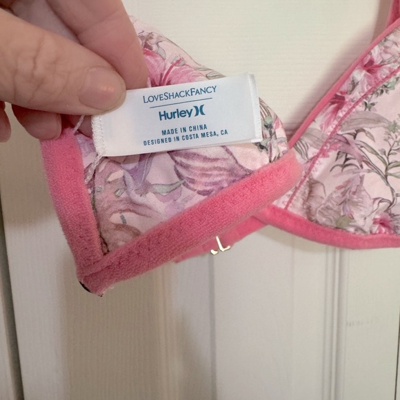 LoveShackFancy X Hurley Reversible Bikini Set.  Medium Bottoms, Small Top - Picture 12 of 15